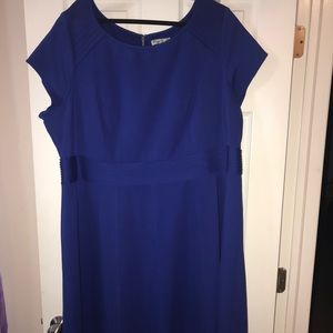 Blue Eliza J Skater Dress